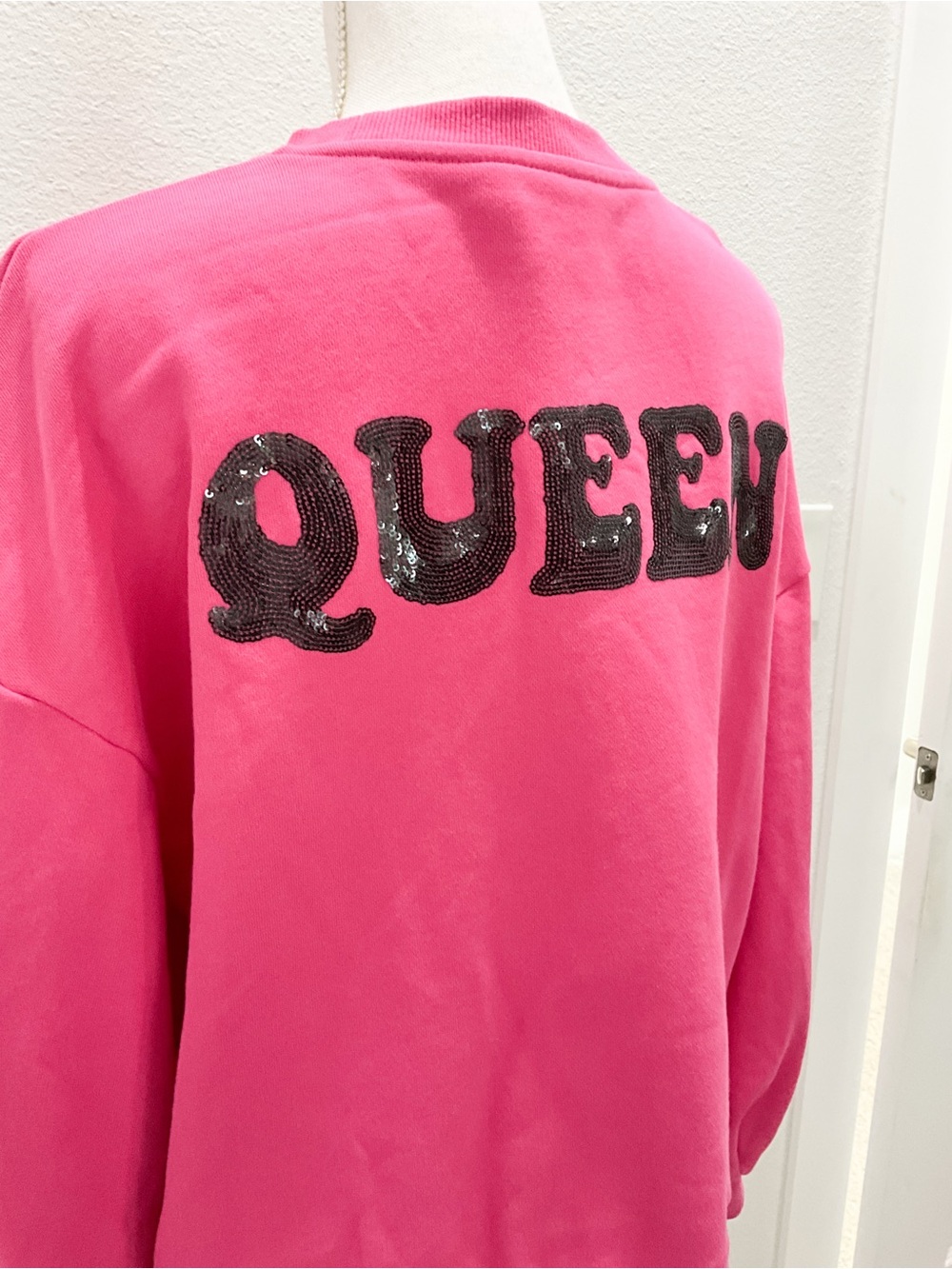 QUEEN OF SPARKLES Have A Nice Day Sweatshirt Size XS - Picture 7 of 8